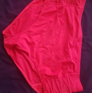 Plus size women's bathing suit bottom.